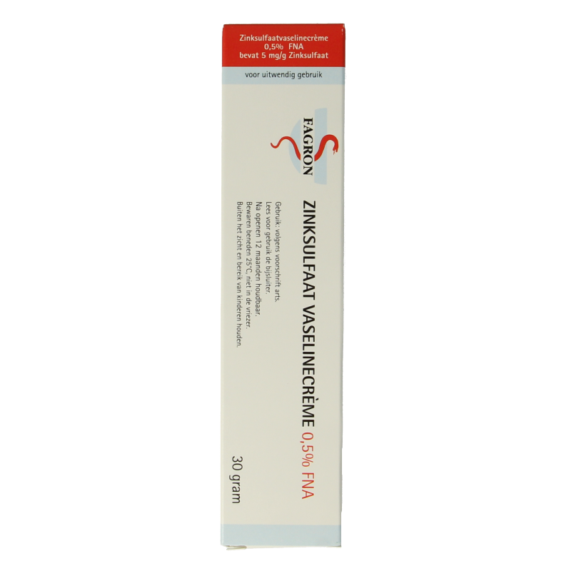 Fagron Zinksulfaat vaselinecreme 0.5% FNA 30 Gram