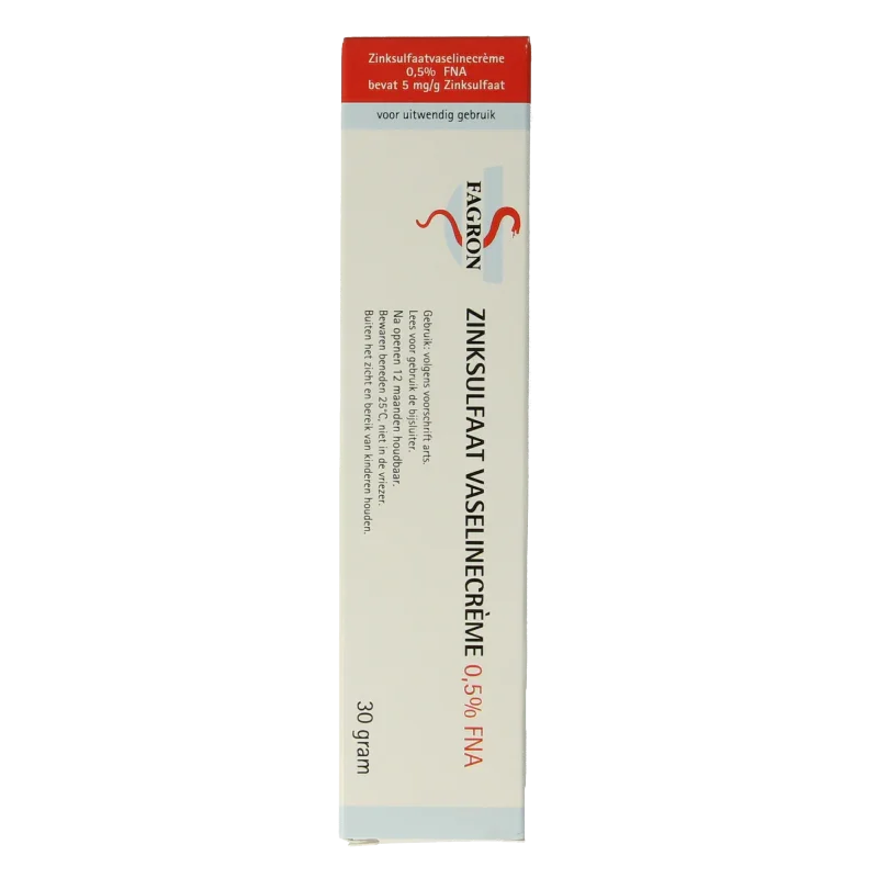 Fagron Zinksulfaat vaselinecreme 0.5% FNA 30 Gram