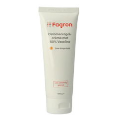 Fagron Cetomacrogol creme 50% vaseline 100 Gram