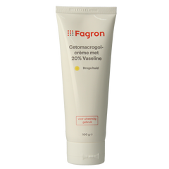 Fagron Cetomacrogol creme 20% vaseline 100.00 Gram