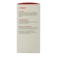 Fagron Chloorhexidine mondspoeling 0.2% 200 Milliliter