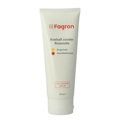 Fagron Koelzalf zonder rozenolie zonder doosje en bijslui 100 Gram