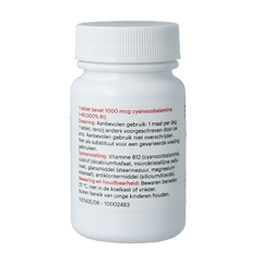 Fagron Vitamine B12 1000mcg 90.00 Tabletten