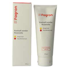 Fagron Koelzalf zonder rozenolie doos & bijsluiter 100 Gram