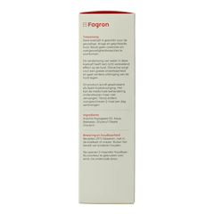 Fagron Koelzalf zonder rozenolie doos & bijsluiter 100 Gram