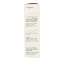 Fagron Lanettecreme 10% vaseline met doosje 100 Gram