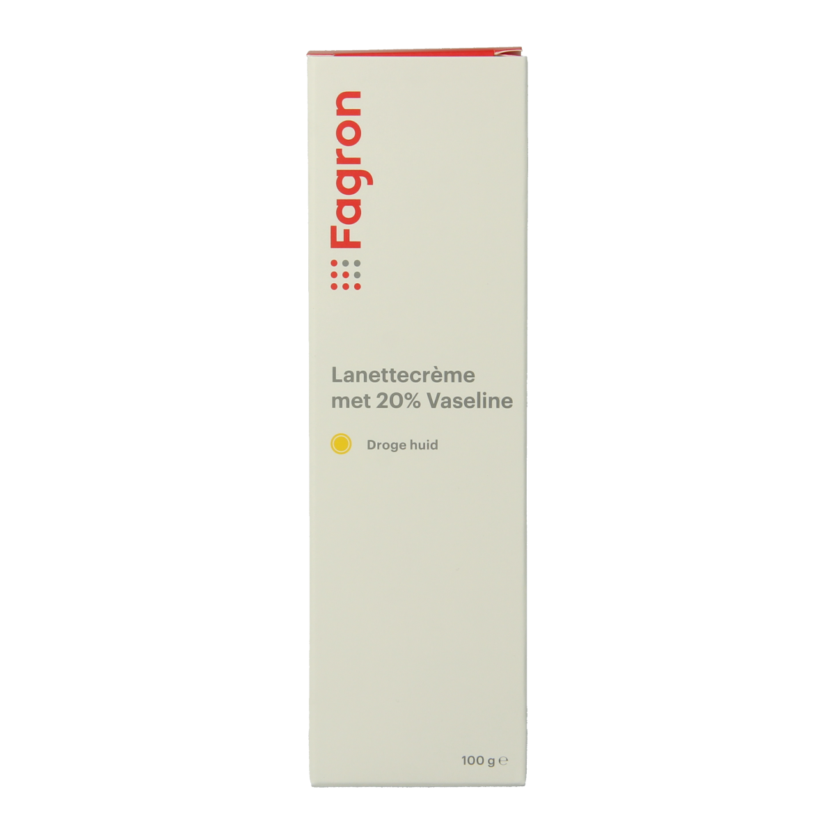 Fagron Lanettecreme met 20% vaseline 100.00 Gram