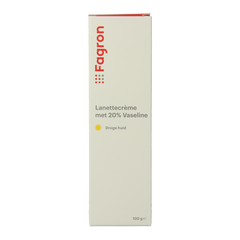 Fagron Lanettecreme met 20% vaseline 100 Gram