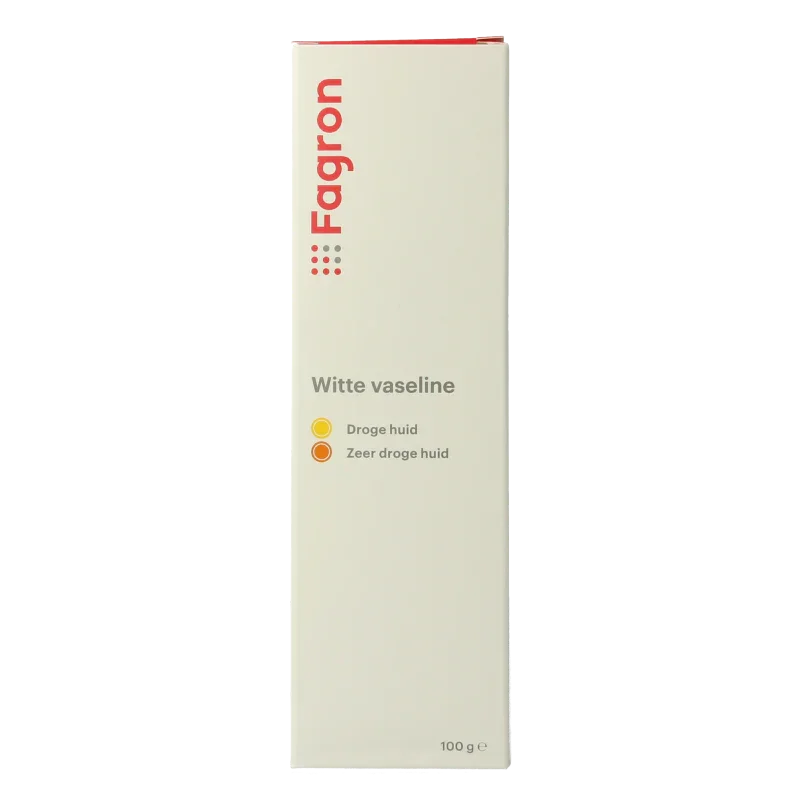 Fagron Vaseline album wit tube doosje en bijsluiter 100 Gram