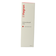 Fagron Zinkoxidezalf 10% met doos en bijsluiter 100 Gram