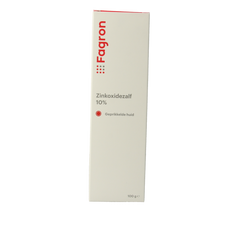 Fagron Zinkoxidezalf 10% met doos en bijsluiter 100.00 Gram