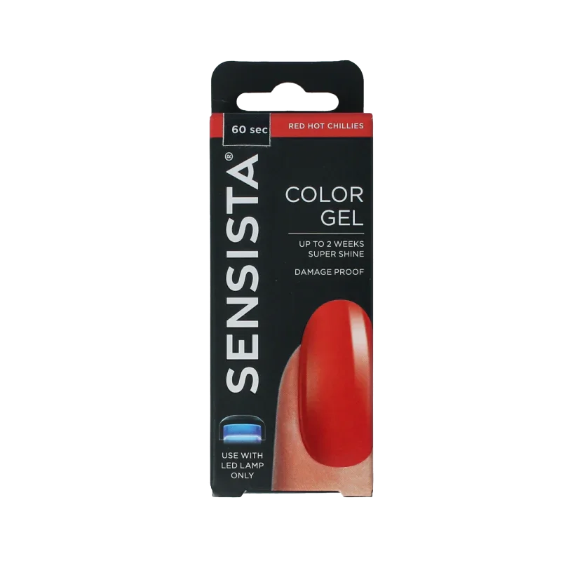 Sensista Color gel red hot chillies 7.5 Milliliter