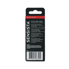 Sensista Color gel red hot chillies 7.5 Milliliter