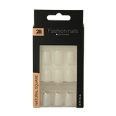 2B Nails natural square 24.00 Stuks