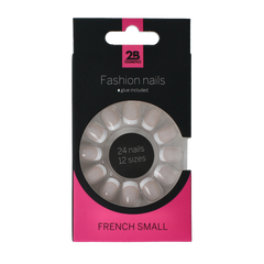 2B Nails french small 24.00 Stuks