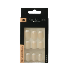 2B Nails french medium 24 Stuks