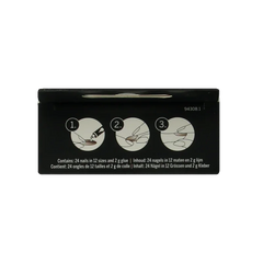 2B Nails french medium 24 Stuks