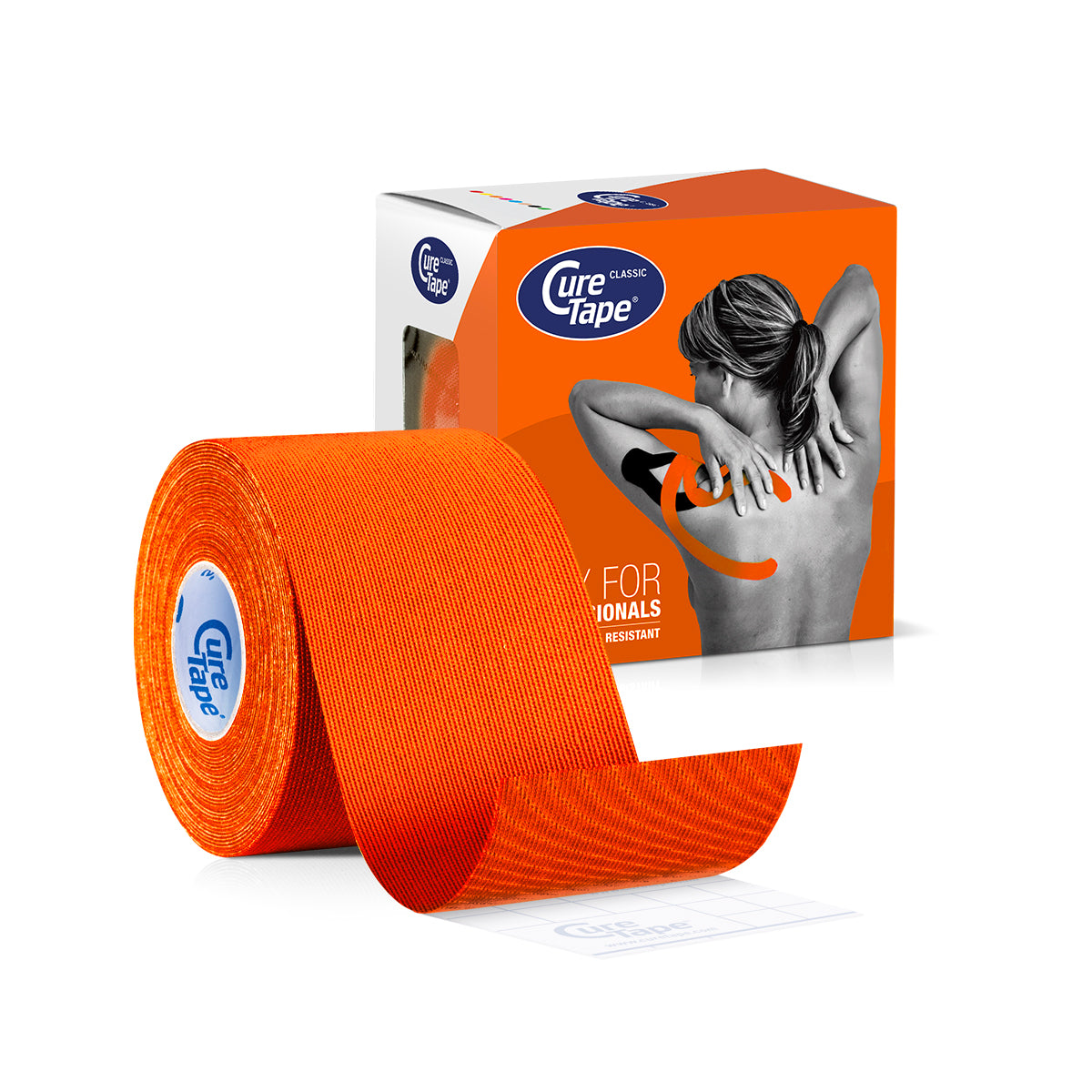 Cure Tape Kinesiotape oranje 5cm x 5m 1 Stuks