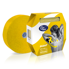 Cure Tape Kinesiotape giant geel 5cm x 31.5m 1 Stuks