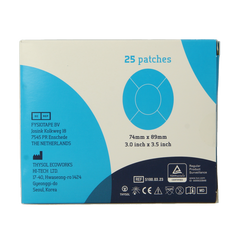 Cure Tape Sensor patch blue 25 Stuks