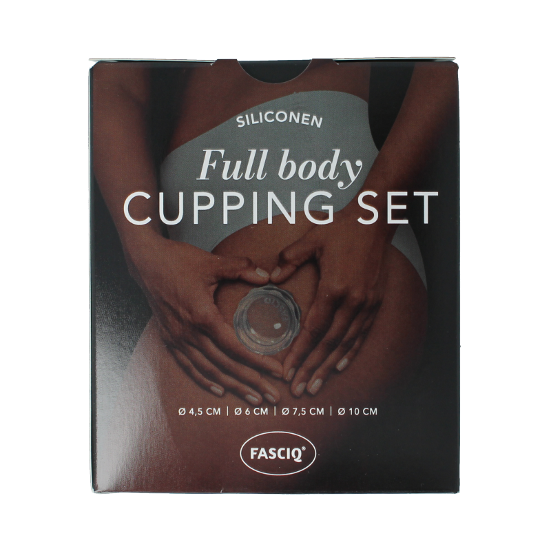 FASCIQ Full body cupping set 4 Stuks