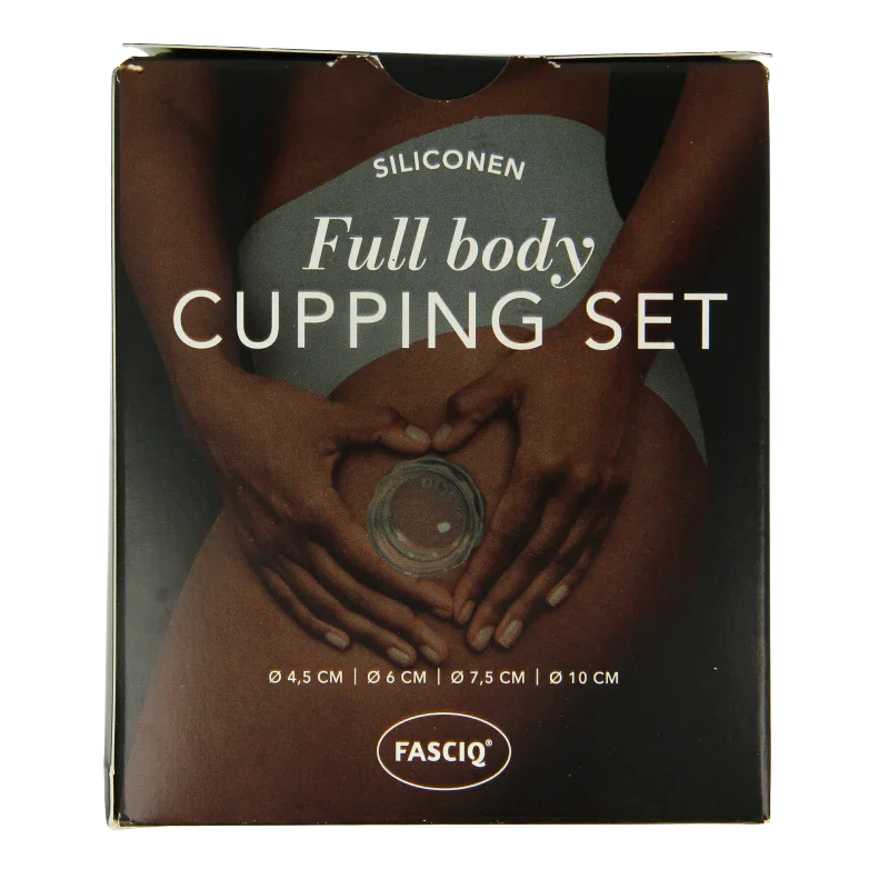 FASCIQ Full body cupping set 4 Stuks