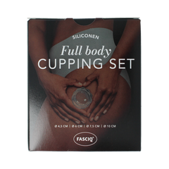 FASCIQ Full body cupping set 4 Stuks