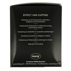 FASCIQ Full body cupping set 4 Stuks