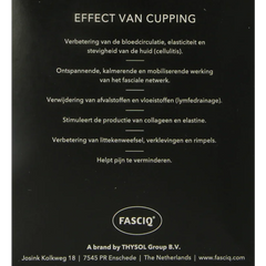 FASCIQ Body & face cupping set 6 Stuks
