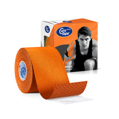 Cure Tape Sports oranje 5m x 5cm 1 Stuks