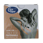 Cure Tape Kinesiotape 2.5cm x 5mtr beige 2 Stuks