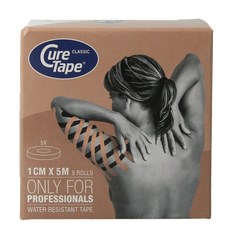 Cure Tape Sports beige 5m x 1cm 5 Stuks