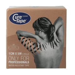 Cure Tape Sports beige 5m x 1cm 5 Stuks