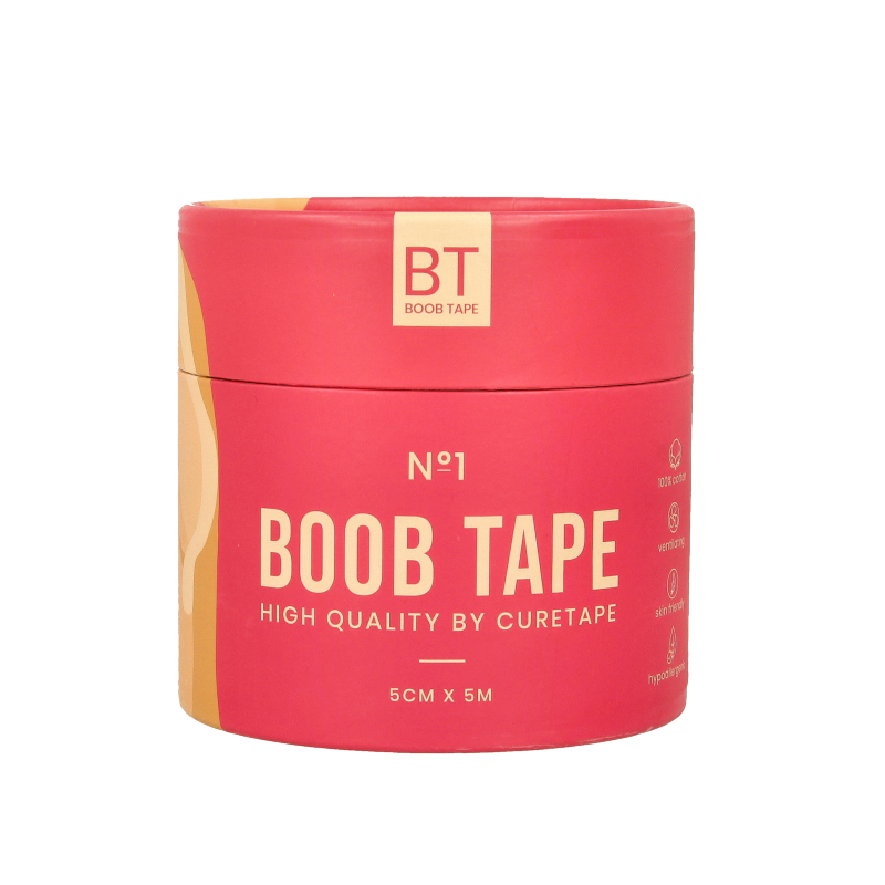 Cure Tape Boobtape no 1 incl. nipple covers 5cm x 5m beige 1 Stuks