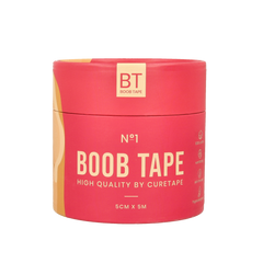 Cure Tape Boobtape no 1 incl. nipple covers 5cm x 5m beige 1.00 Stuks