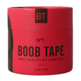 Cure Tape Boobtape no 1 incl. nipple covers - 5cm x 5m blac 1 Stuks