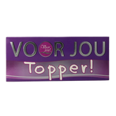 Voor Jou! Wensreep topper 70 Gram