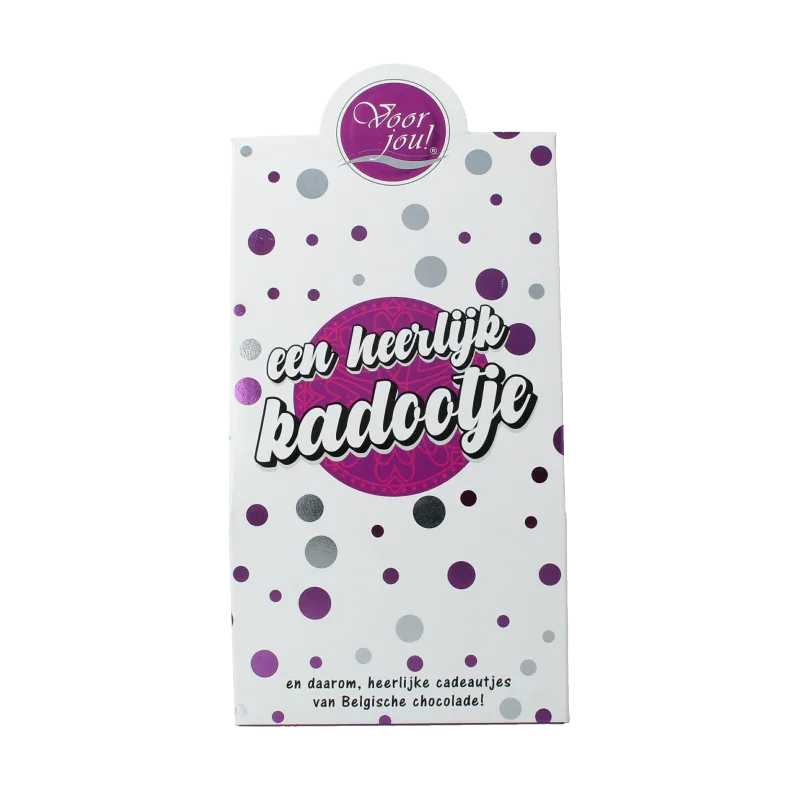 Voor Jou! Cadeau doos een heerlijk kadootje 100 Gram
