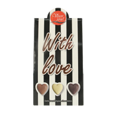 Voor Jou! Cadeau doos black & white with love 100 Gram