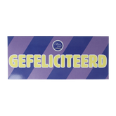 Voor Jou! Wensreep melkchocolade gefeliciteerd 70 Gram