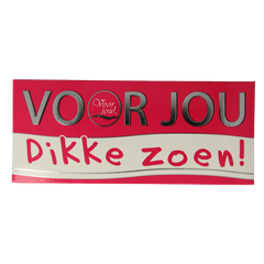 Voor Jou! Wensreep dikke zoen 70.00 Gram