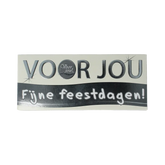 Voor Jou! Wensreep fijne feestdagen 70 Gram