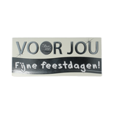 Voor Jou! Wensreep fijne feestdagen 70.00 Gram
