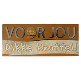 Voor Jou! Wensreep melkchocolade knuffel 70.00 Gram