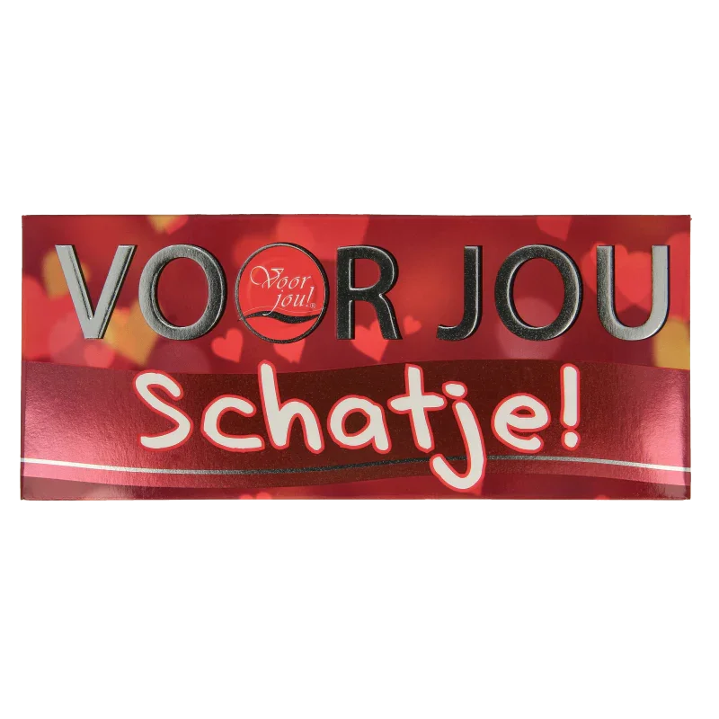 Voor Jou! Wensreep schatje 70 Gram