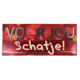 Voor Jou! Wensreep schatje 70 Gram