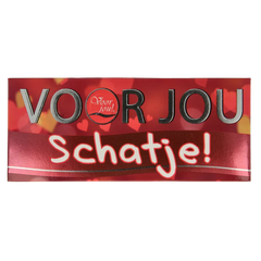 Voor Jou! Wensreep schatje 70 Gram