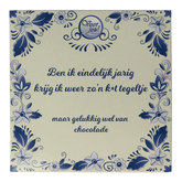 Voor Jou! Tablet k*t tegel 90 Gram