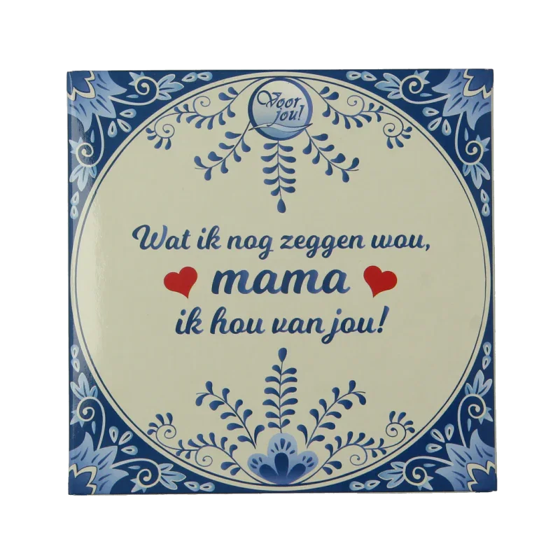 Voor Jou! Tablet mam hou van jou 90 Gram