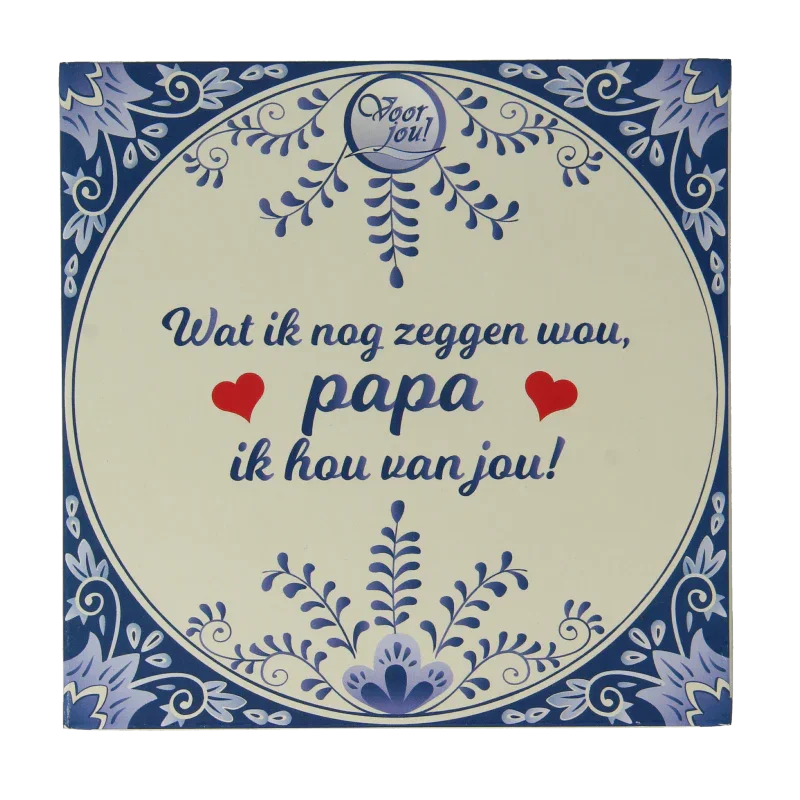 Voor Jou! Tablet pap hou van jou 90 Gram